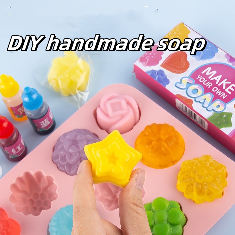 Soap Making Kit - DIY handgemaakte zeep kristalzeep plantaardige zeep