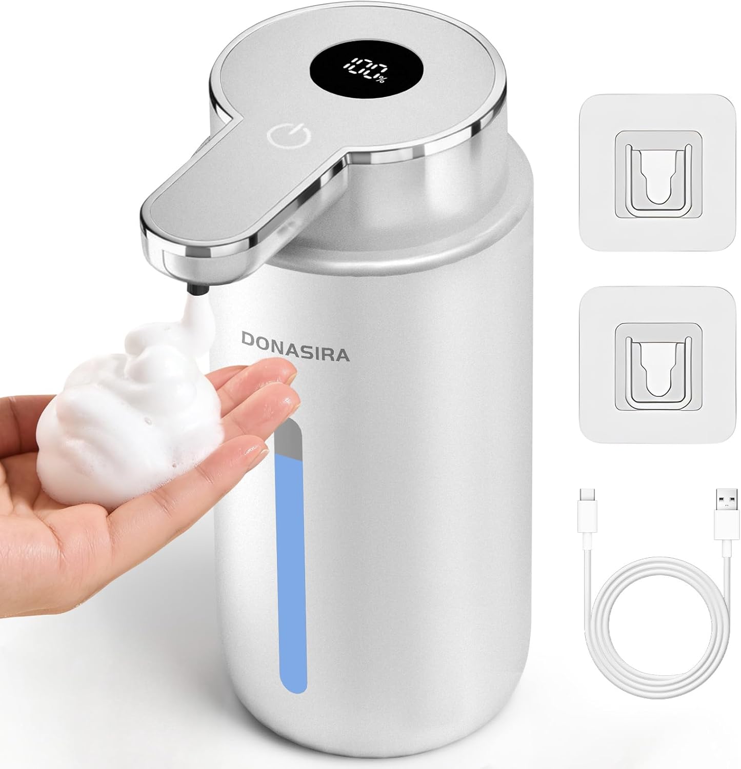 Soap Making Foam - 420ML Touchless Digitale Display 6-Niveaus Verstelbare
