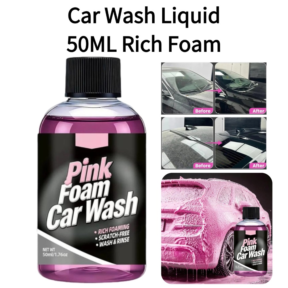 Soap Making Foam - 50ml Schuim Autowasvloeistof Actieve Sneeuwshampoo Rijke
