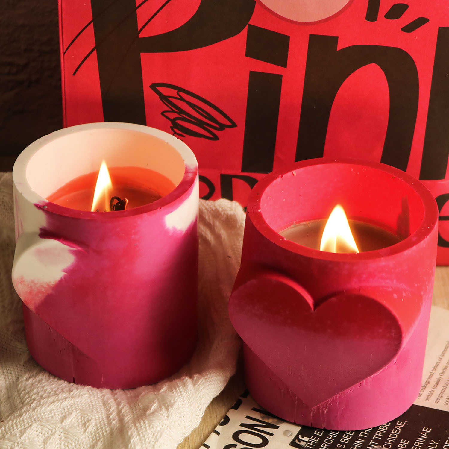 Liefde Kaars Beker Geurkaars S - Soap Making In Home recensie en prijs