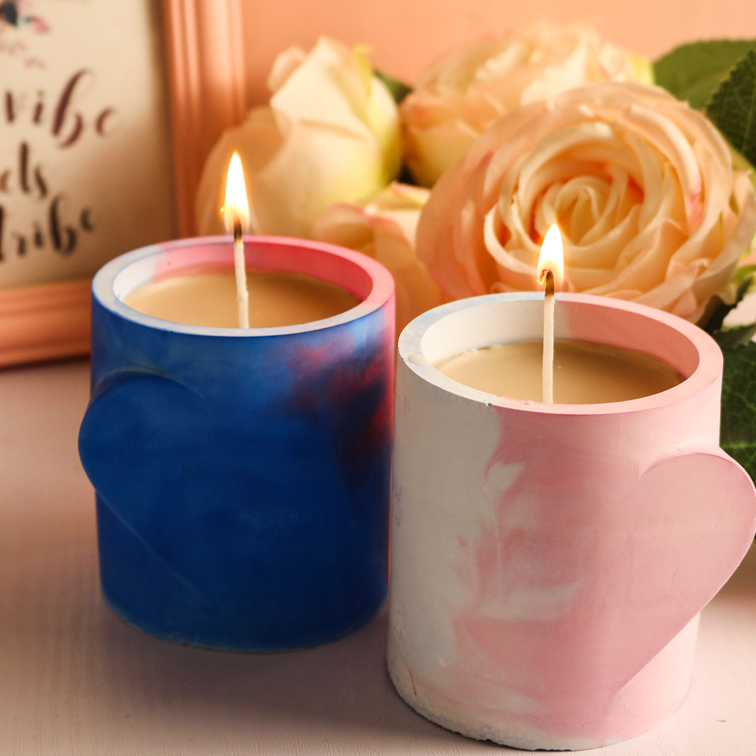 Liefde Kaars Beker Geurkaars S - Soap Making In Home recensie en prijs