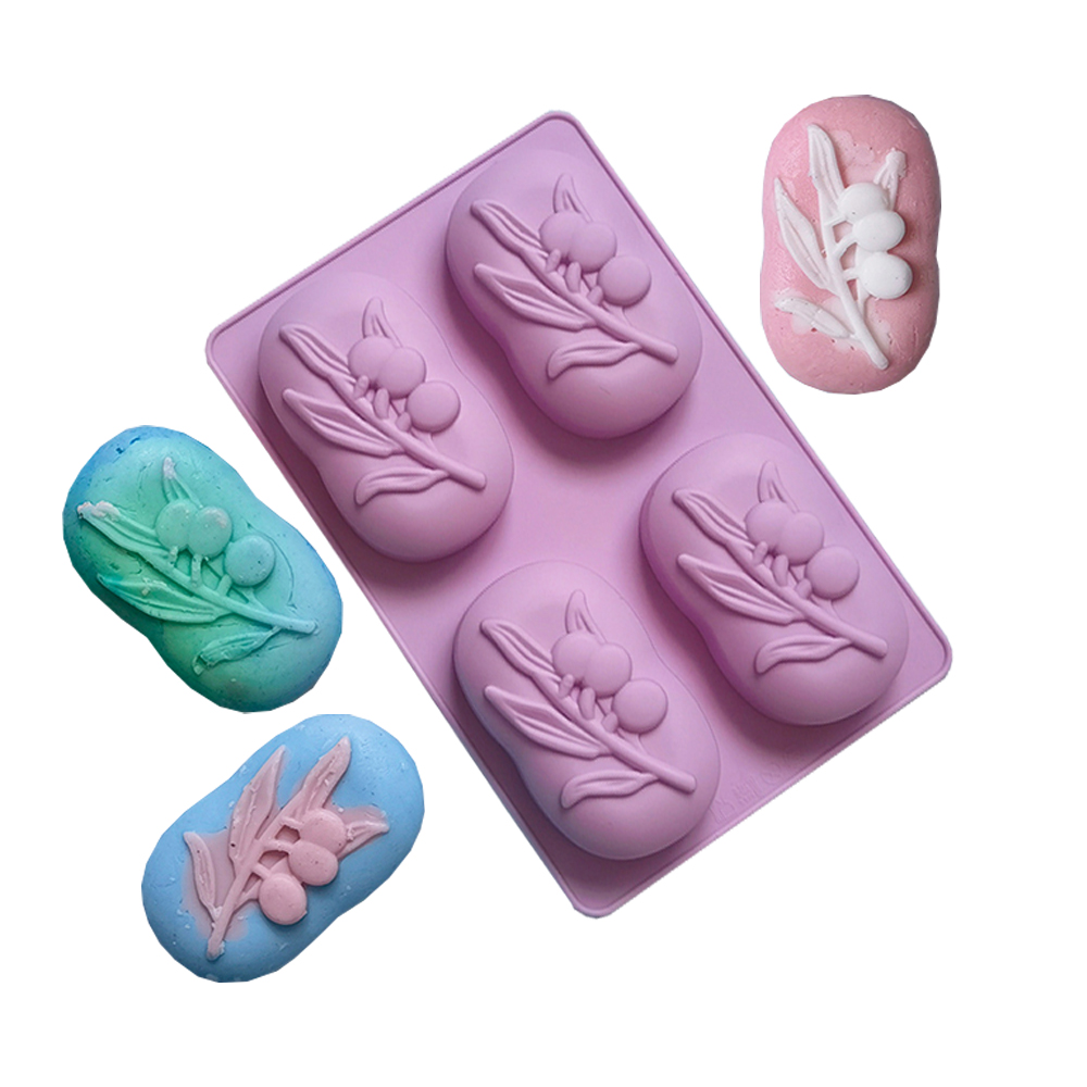 4-holtes ovale olijfboom silic - Soap Making In Home recensie en prijs