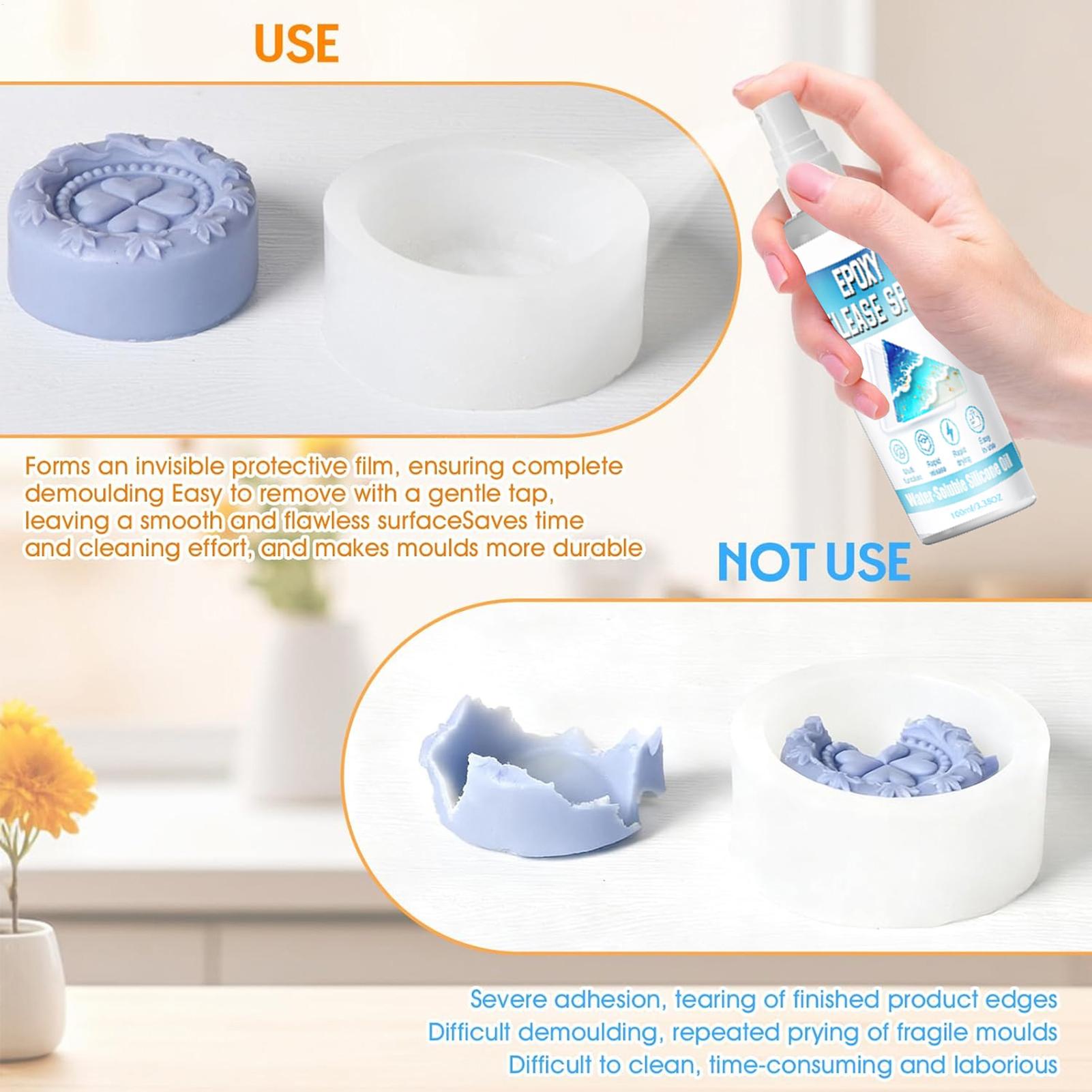 Siliconen ontvormspray Epoxy o - Soap Making Kit recensie en prijs