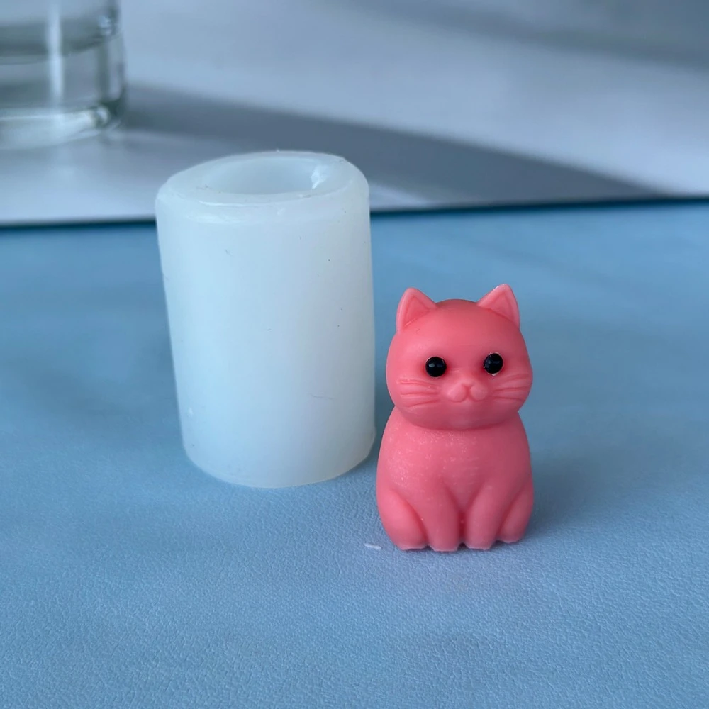 3D dikke kat Dier Siliconen Ka - Soap Making Animal Fat recensie en prijs