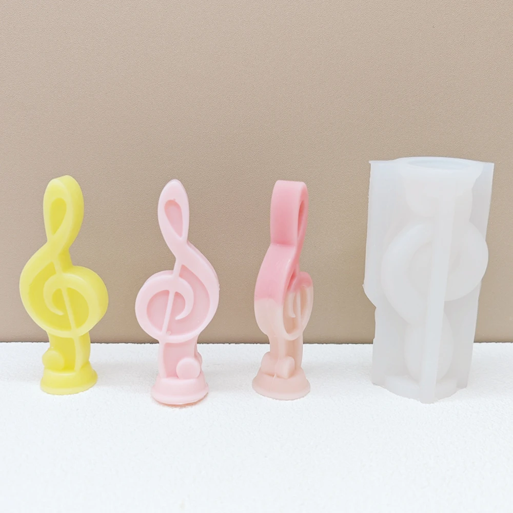 Muzieknoot Kaars Siliconen Mal - Soap Making Notes recensie en prijs