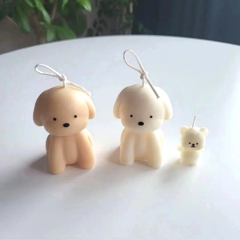3D Puppy Geurkaars Siliconen M - Soap Making In Home recensie en prijs