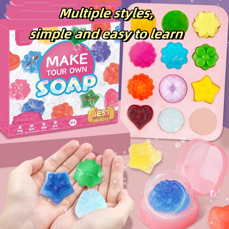 DIY handgemaakte zeep kristalz - Soap Making Kit recensie en prijs