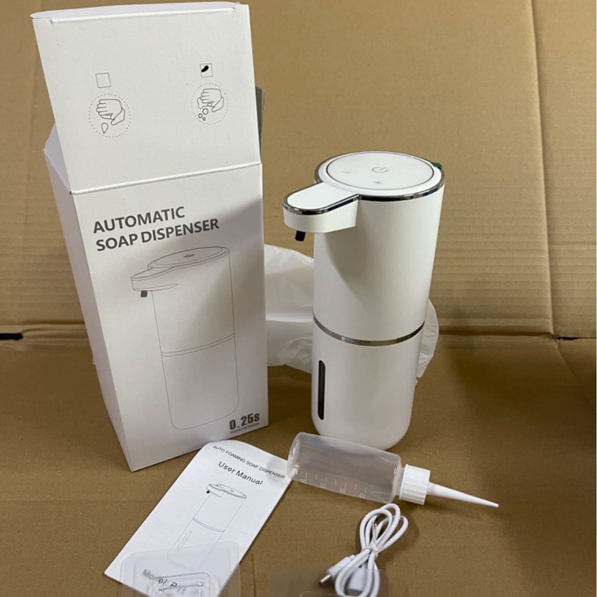 380 ml contactloze schuimzeepd - Soap Making Foam recensie en prijs