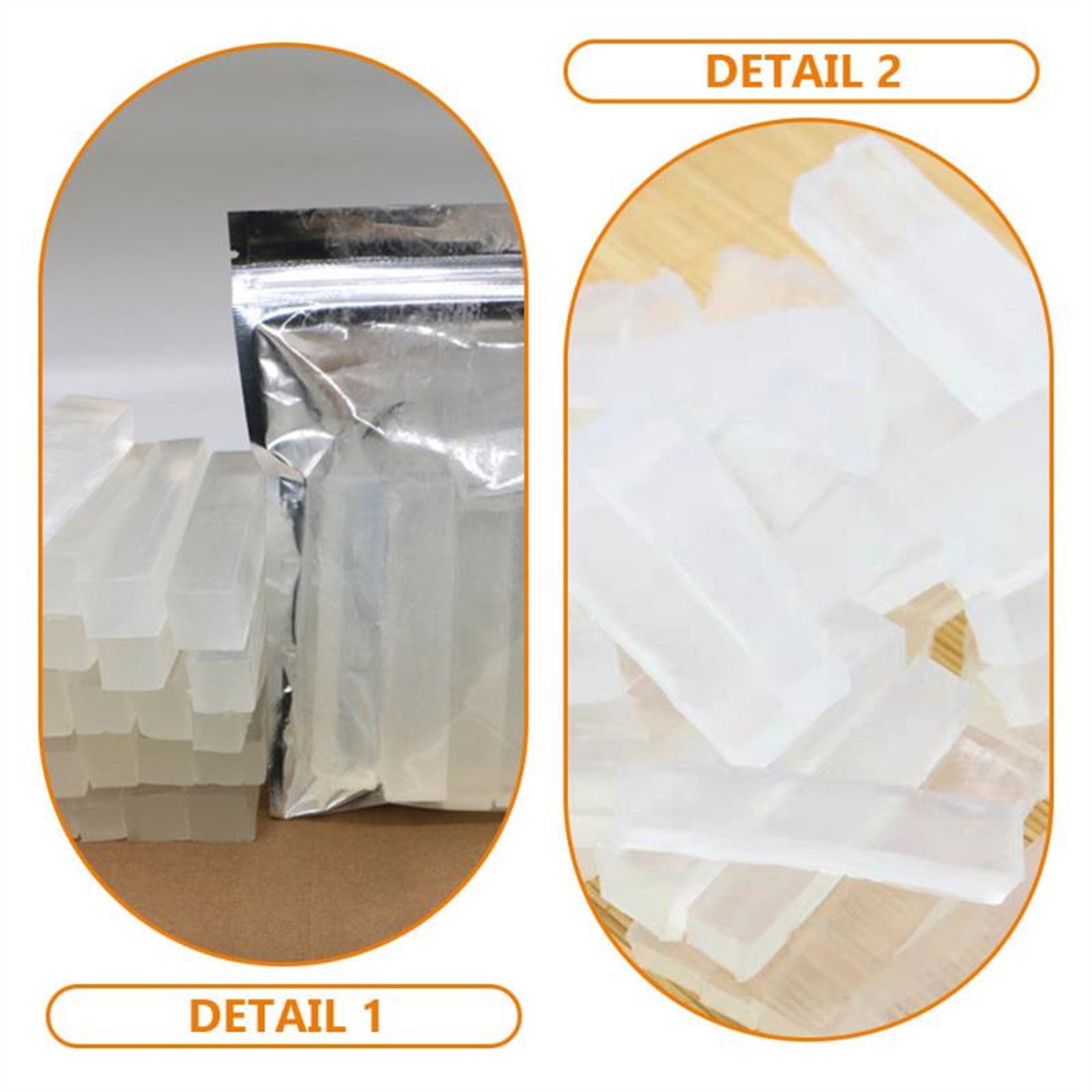 Transparante glycerinezeepbasi - Soap Making Ingredients Natural recensie en prijs