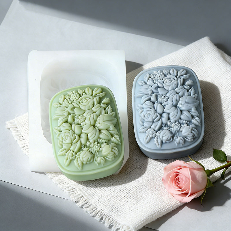 Vierkante siliconen zeepvorm m - Soap Making In Home recensie en prijs