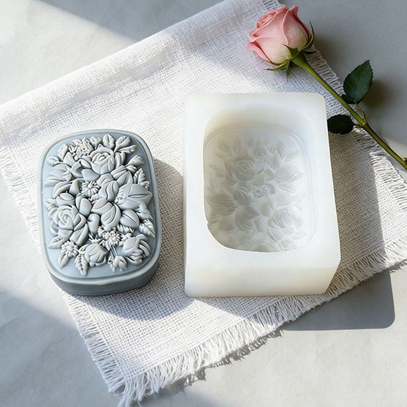Vierkante siliconen zeepvorm m - Soap Making In Home recensie en prijs