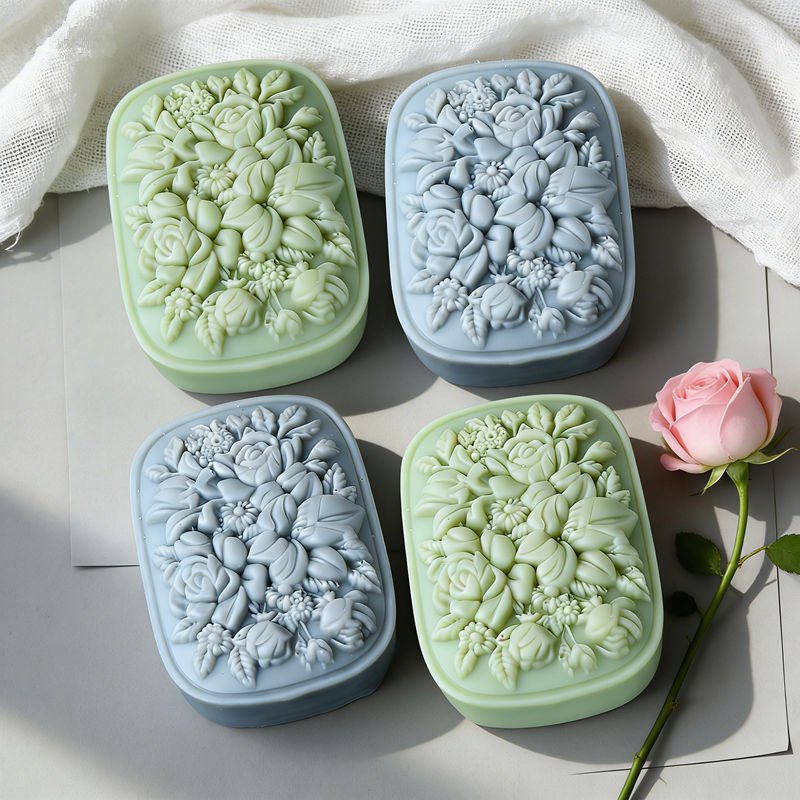 Vierkante siliconen zeepvorm m - Soap Making In Home recensie en prijs