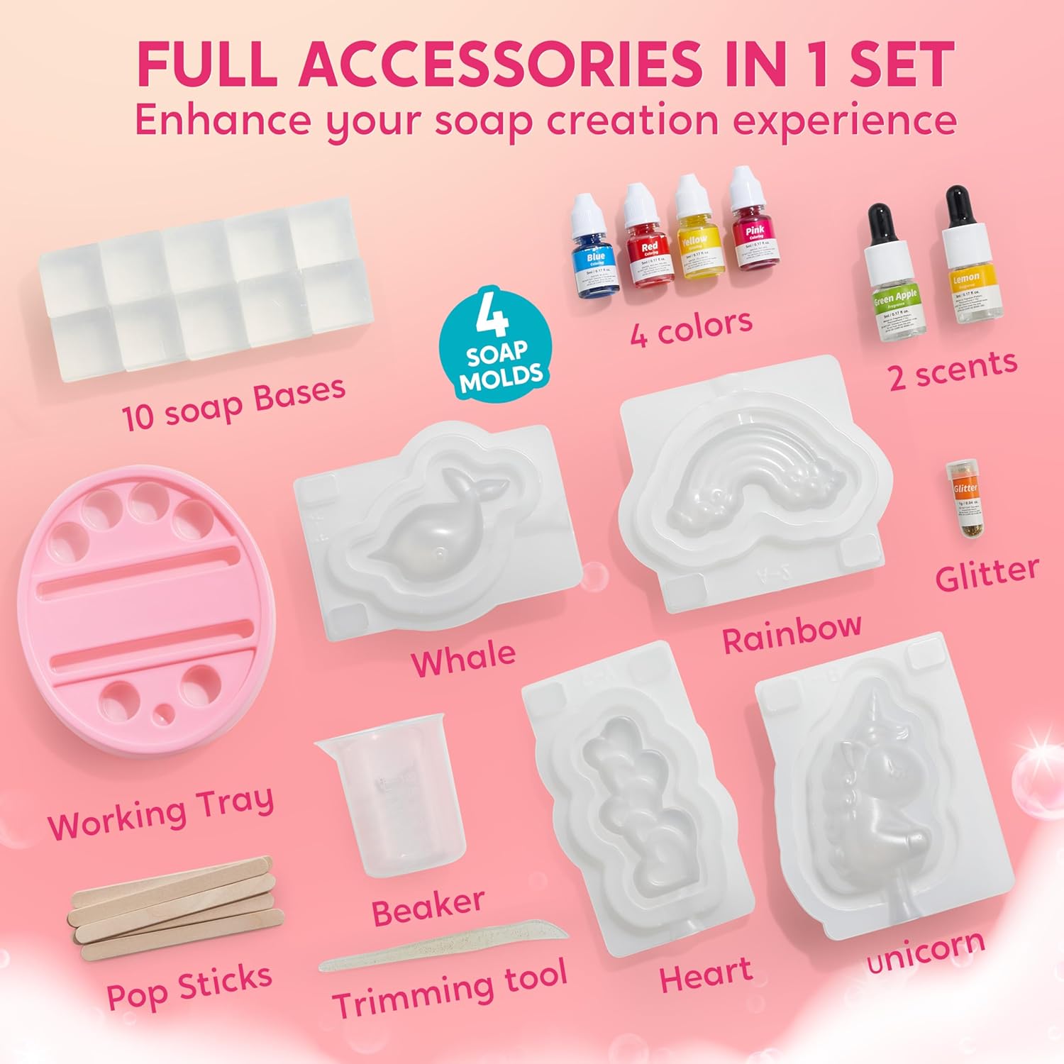 JOYFY Eenhoorn Zeep Maken Kit  - Soap Making Kit recensie en prijs