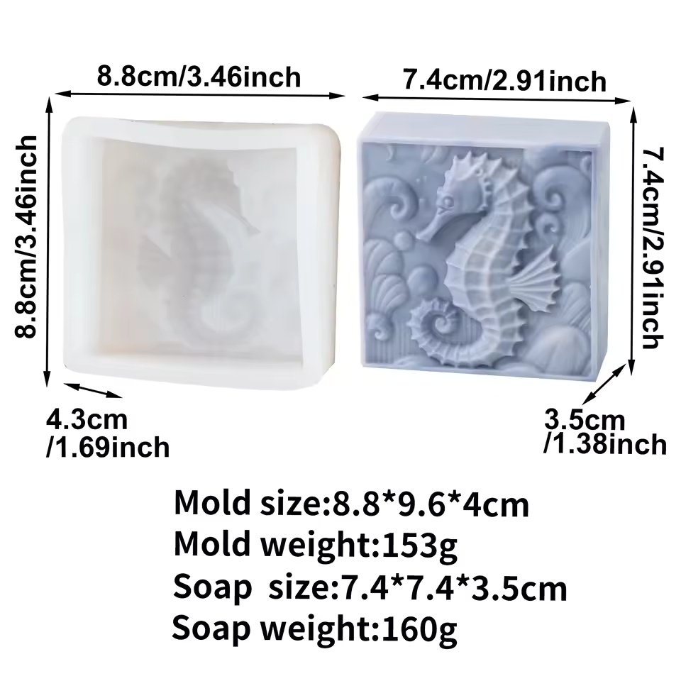 3D Zeepvorm van siliconen in d - Soap Making In Home recensie en prijs