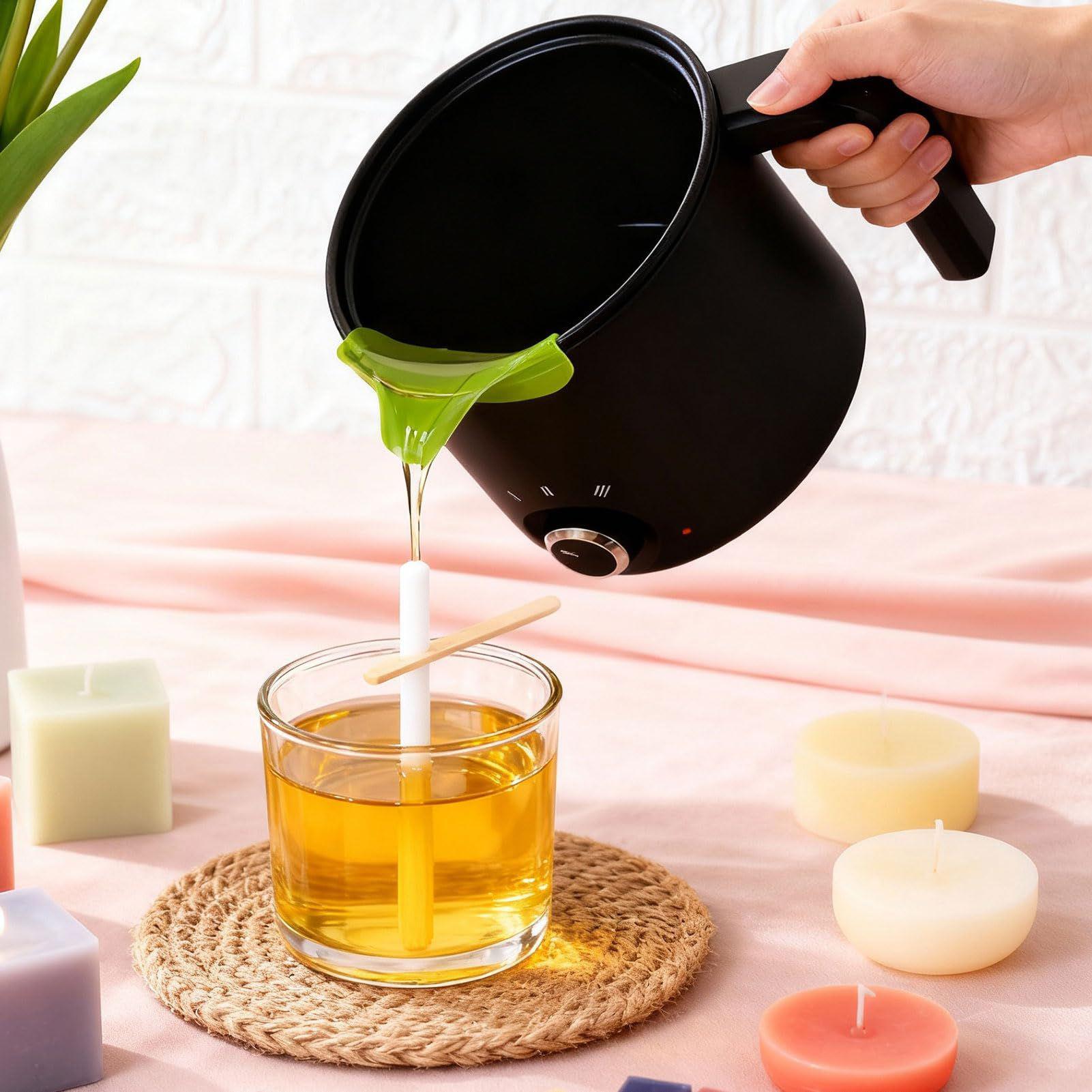 Kaarswas smeltpot 1,5L grote r - Soap Making Kit recensie en prijs