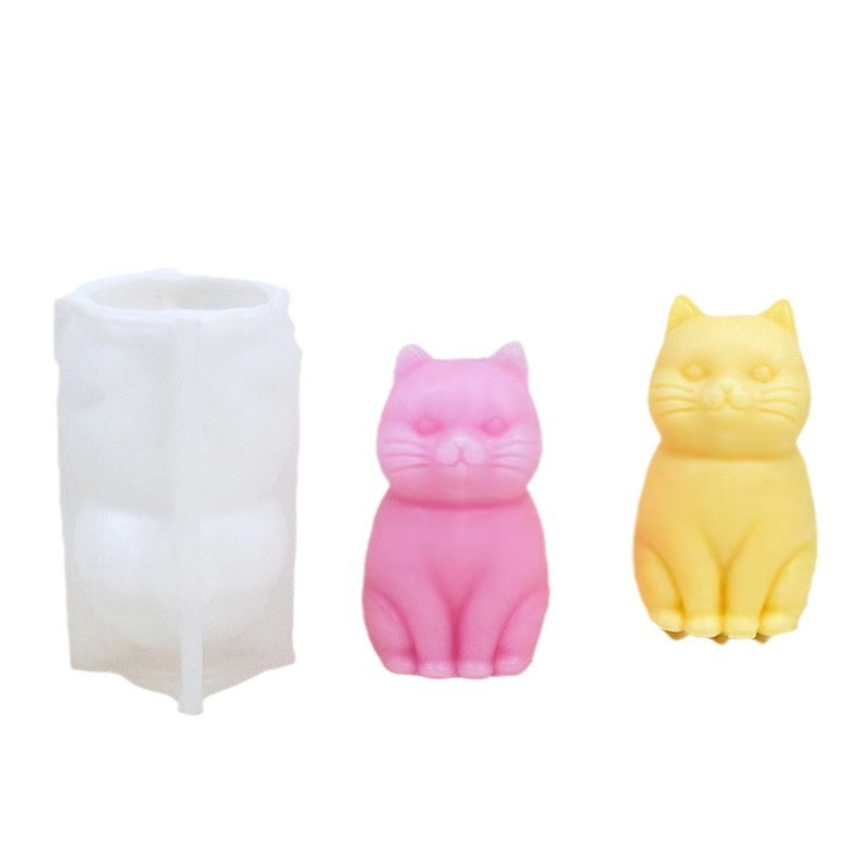 3D dikke kat dierlijke silicon - Soap Making Animal Fat recensie en prijs