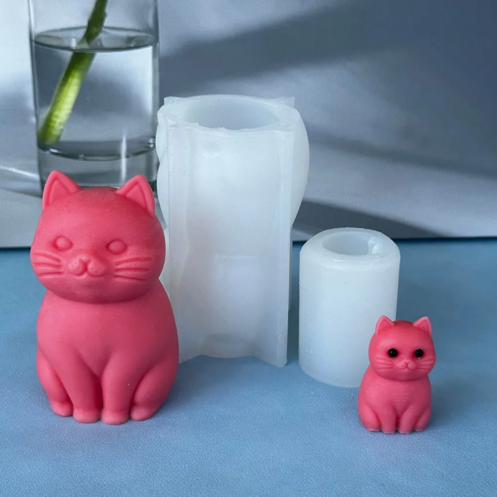 3D dikke kat dierlijke silicon - Soap Making Animal Fat recensie en prijs