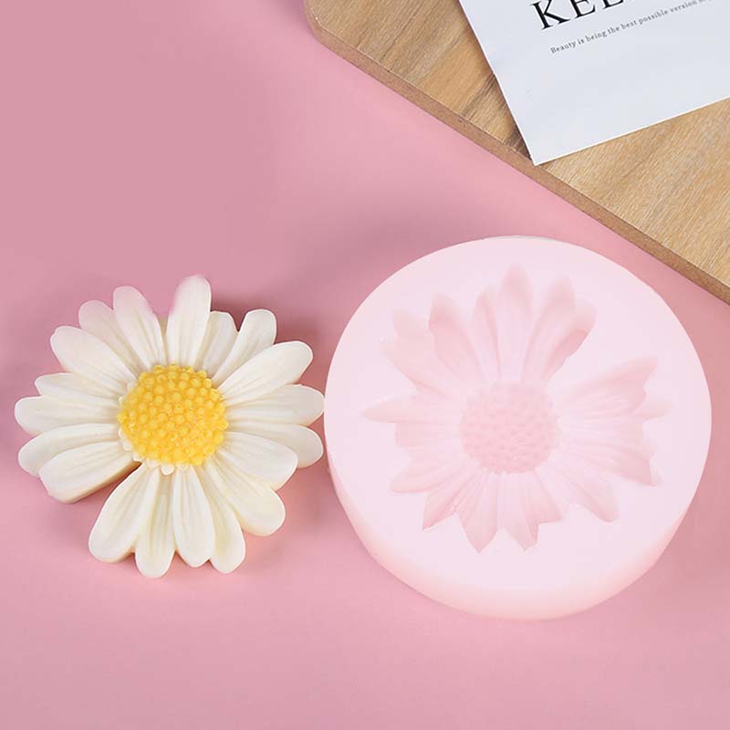 DIY Kaars Siliconen Mal Daisy  - Soap Making In Home recensie en prijs