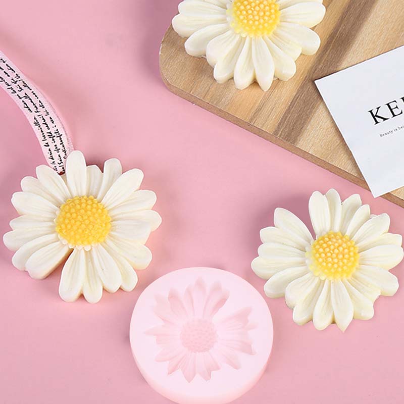 DIY Kaars Siliconen Mal Daisy  - Soap Making In Home recensie en prijs